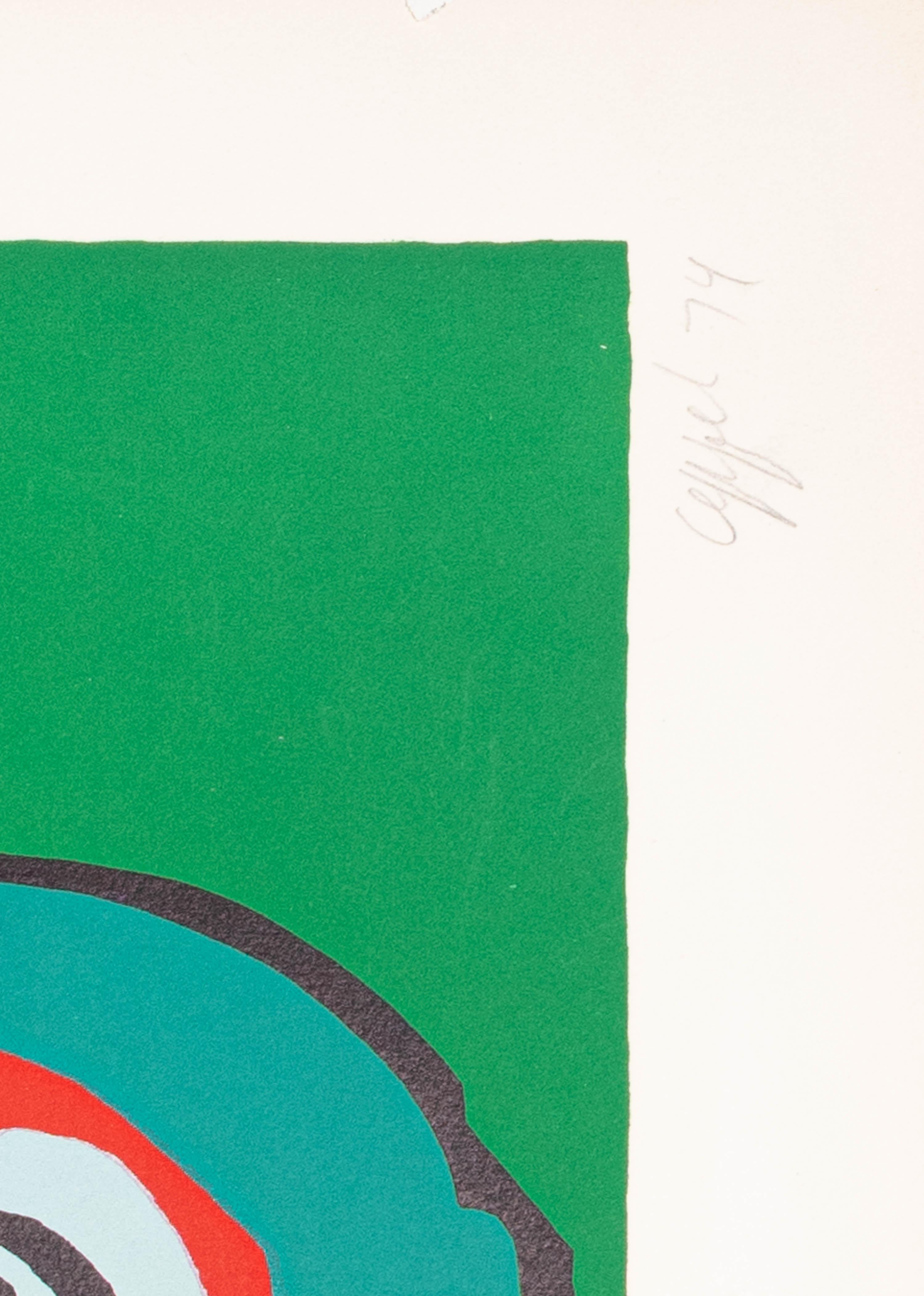 Sunny Beach Life de Karel Appel, 1974 2