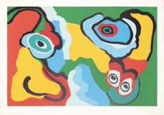 Sunny Beach Life by Karel Appel, 1974