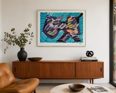 Karel Appel Signed H.C. Artist's Proof Lithograph "Cat" from the Cats Portfolio