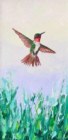 Mirando hacia arriba, Pintura original