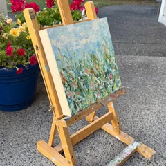 A New Melody, Abstract Oil Painting