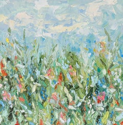 A New Melody, Abstract Oil Painting