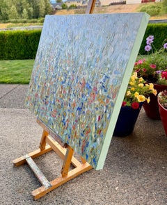 Morning Mist, Abstract Oil Painting