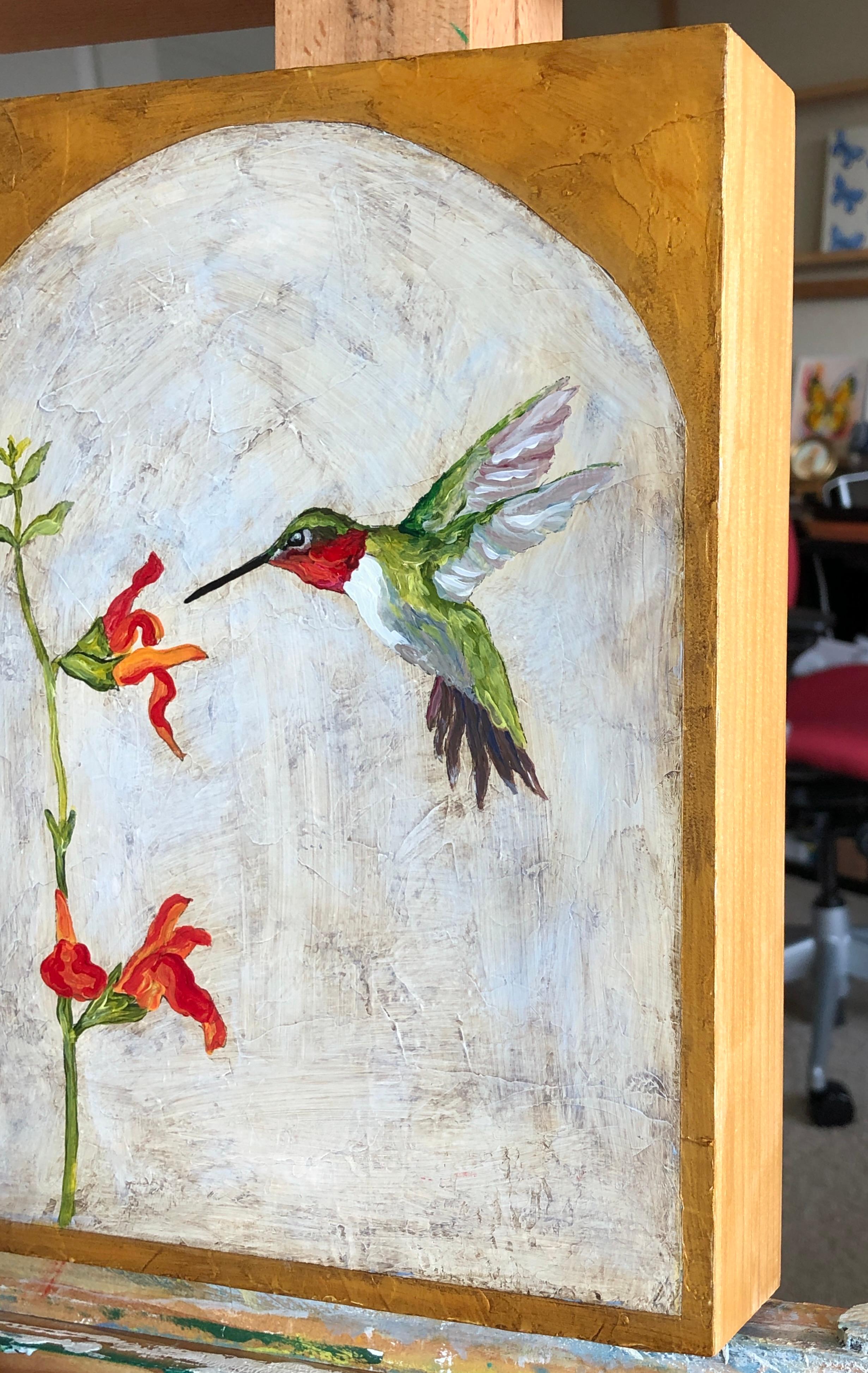 Dulce Néctar, Pintura Original - Painting de Karen Barton