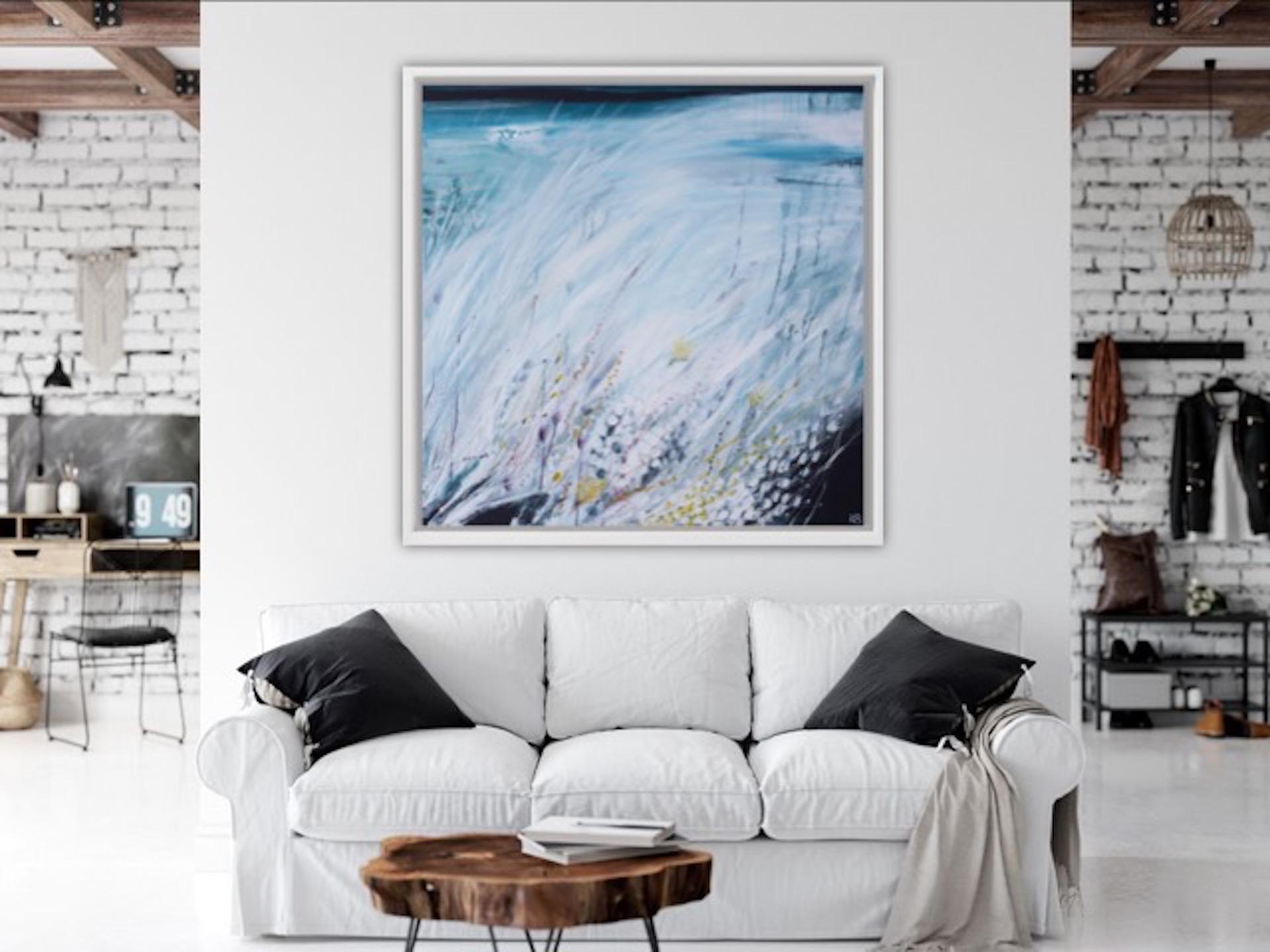 Cambiamento di luce 1, Pittura originale, Pittura astratta di paesaggio in vendita 3