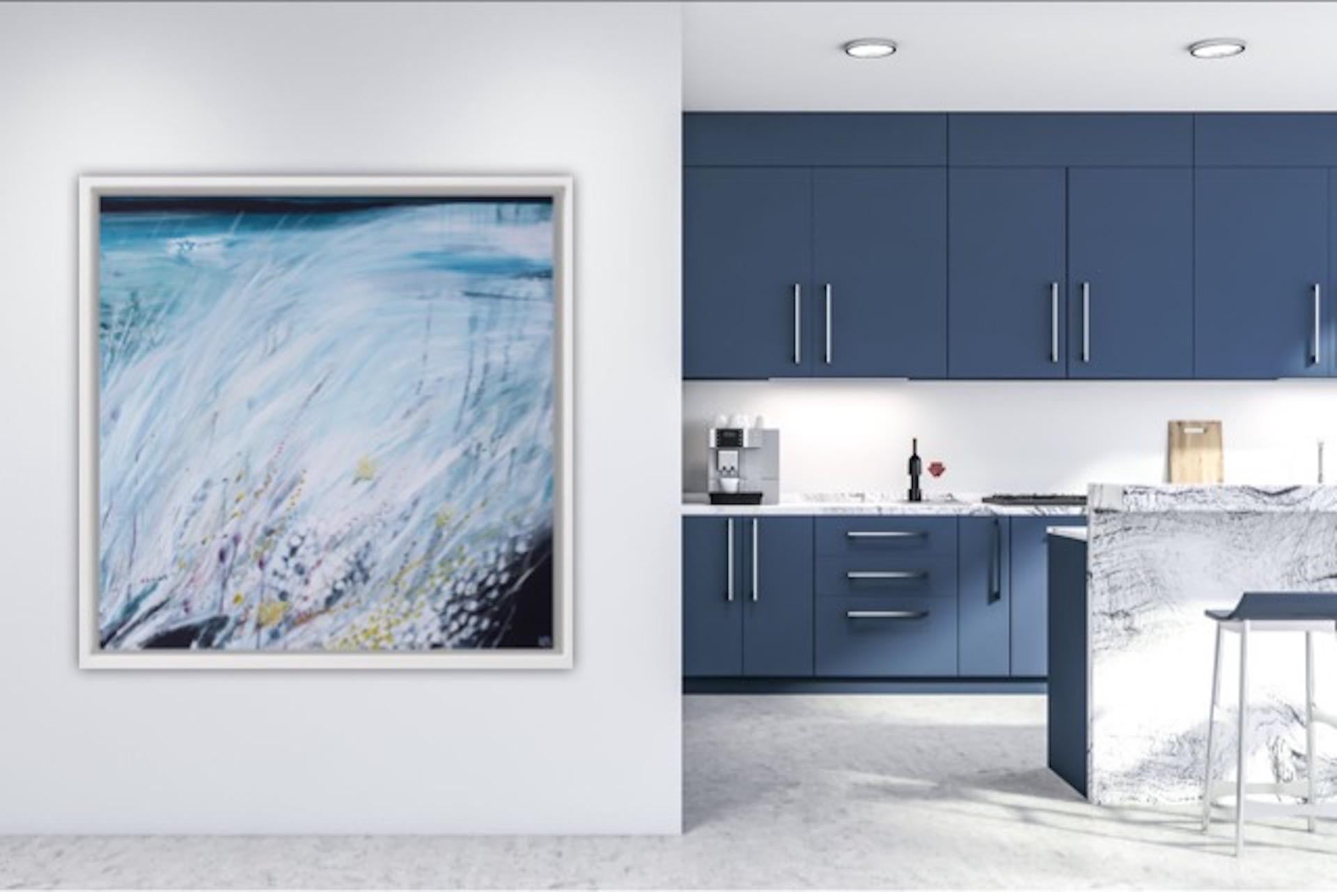 Cambiamento di luce 1, Pittura originale, Pittura astratta di paesaggio - Painting di Karen Birchwood