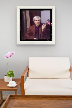 'Lost Warhols, American Flag' 1984 Color Vintage Print, Medium, Andy Warhol