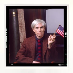 'Lost Warhols, American Flag' 1984 Color Vintage Print, Medium, Andy Warhol