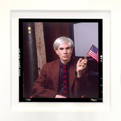 'Lost Warhols, American Flag' 1984 Color Vintage Print, Photography, Andy Warhol