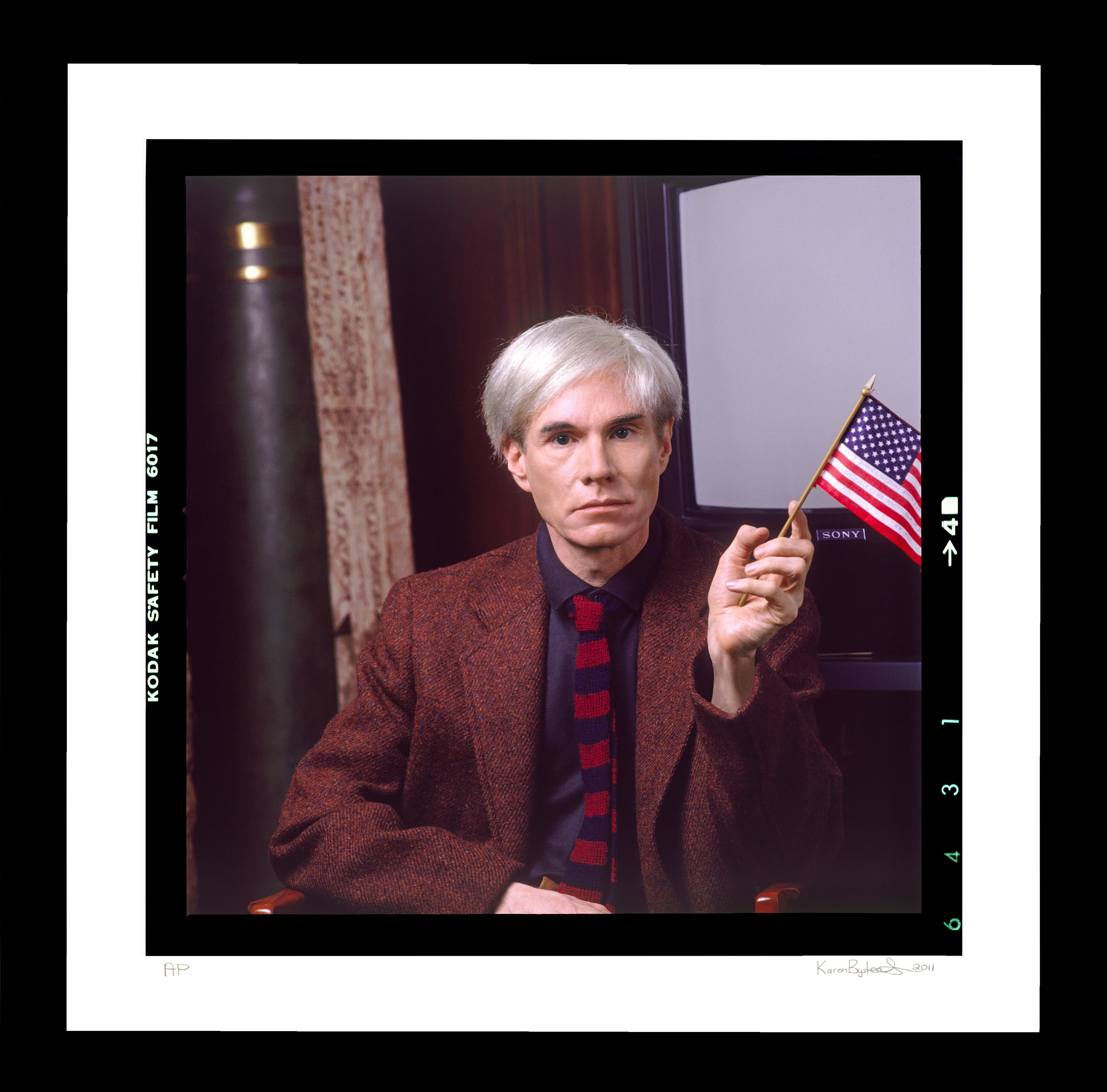 'Warhols perduti: bandiera americana' - Grande - Photograph di Karen Bystedt
