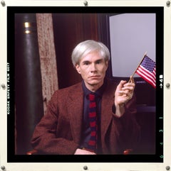 'Lost Warhols, American Flag' Large 1984 Color Vintage Print, Andy Warhol