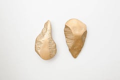 Karen Chekerdjian Flint, Paper Weight, Brushed Sand-Cast Brass with Box