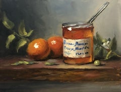 Peinture, huile sur panneau de bois, Marmalade and Clementines