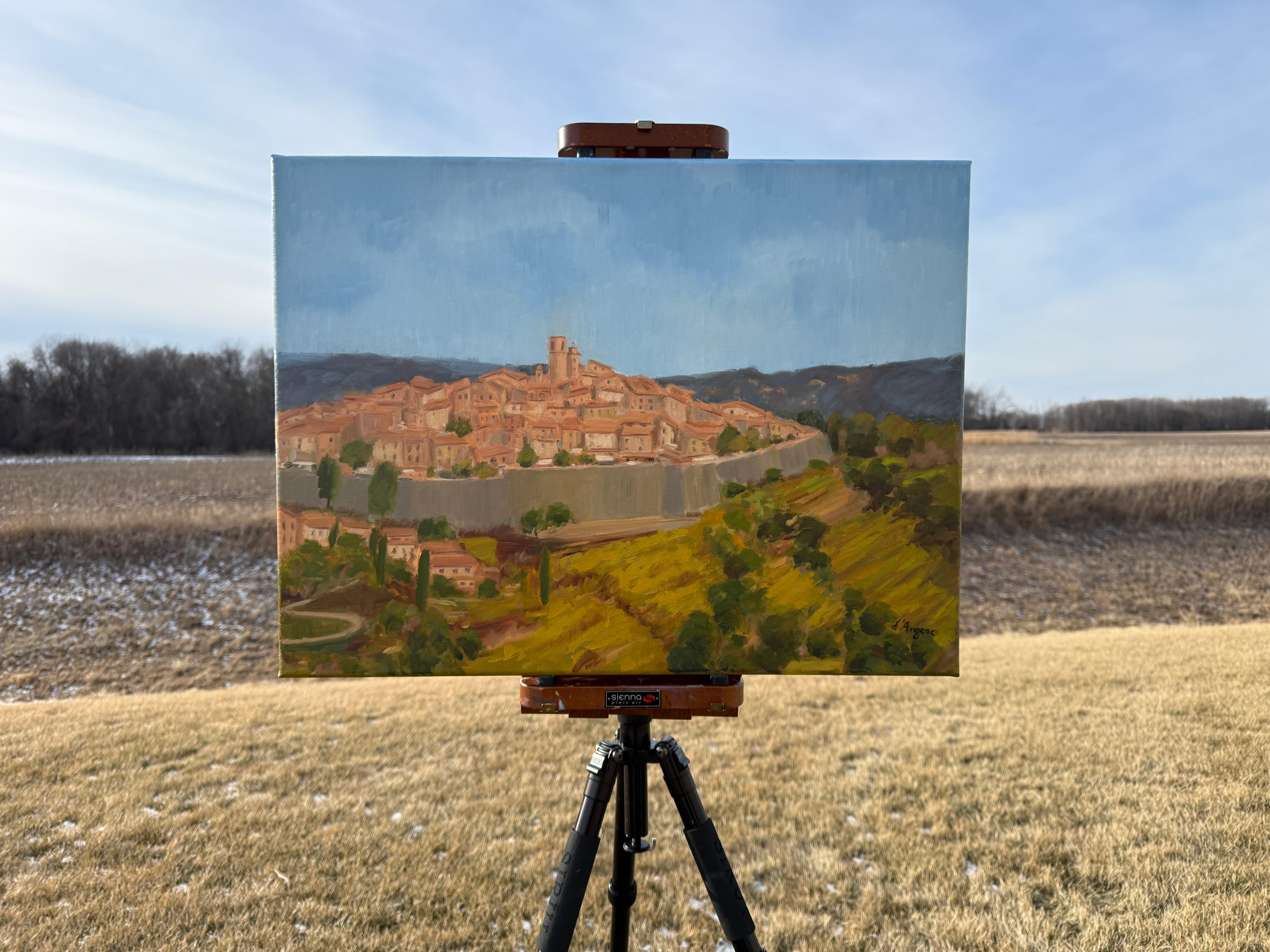 <p>Commenti dell'artista<br />L'artista Karen d'Angeac Mihm è cresciuta visitando spesso Saint Paul de Vence, nel sud della Francia. Il luogo ha una ricca storia che risale a secoli fa. È nota per le sue gallerie e per i famosi artisti che vi hanno