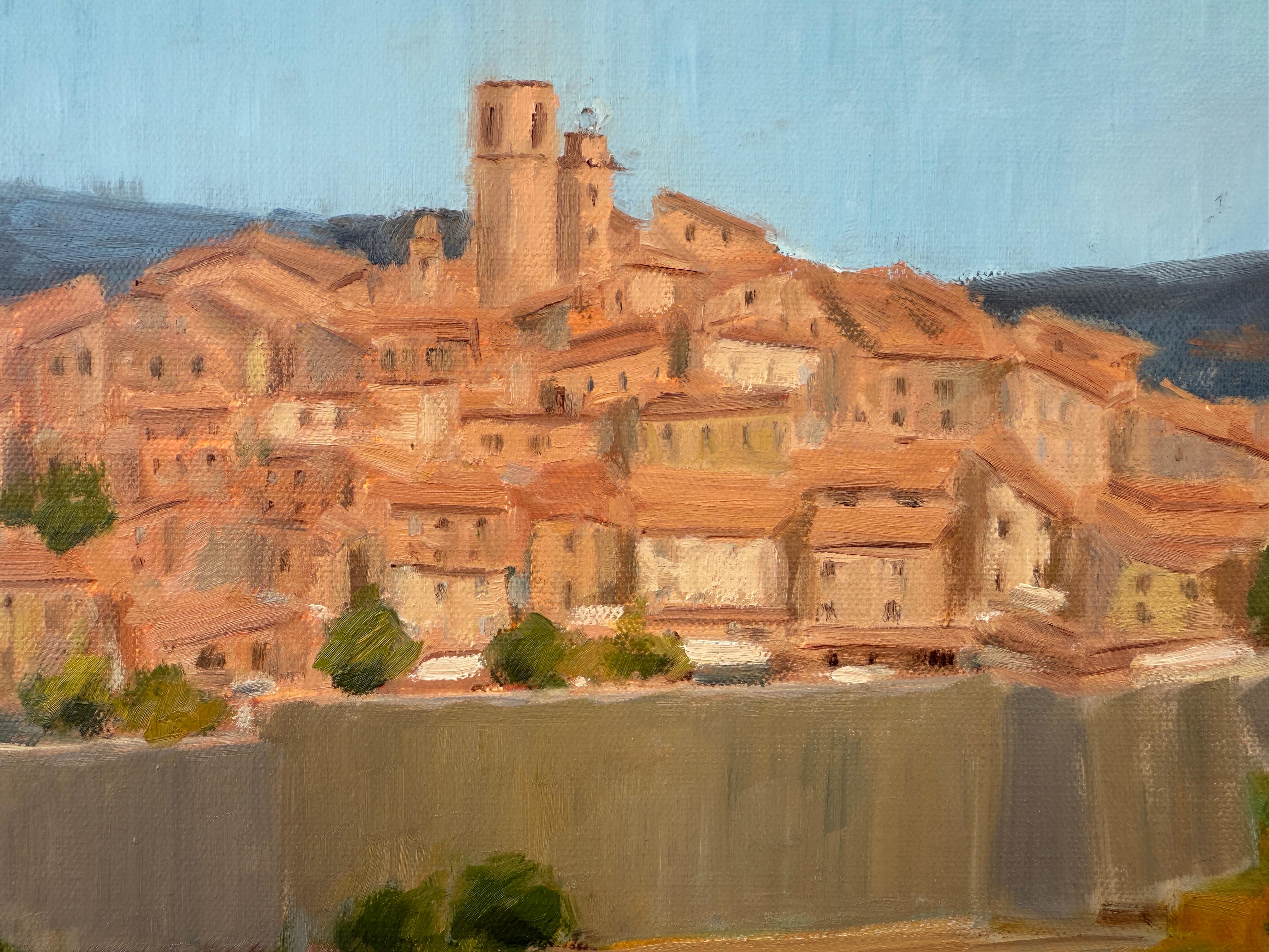 Saint Paul de Vence, Pittura a olio in vendita 1
