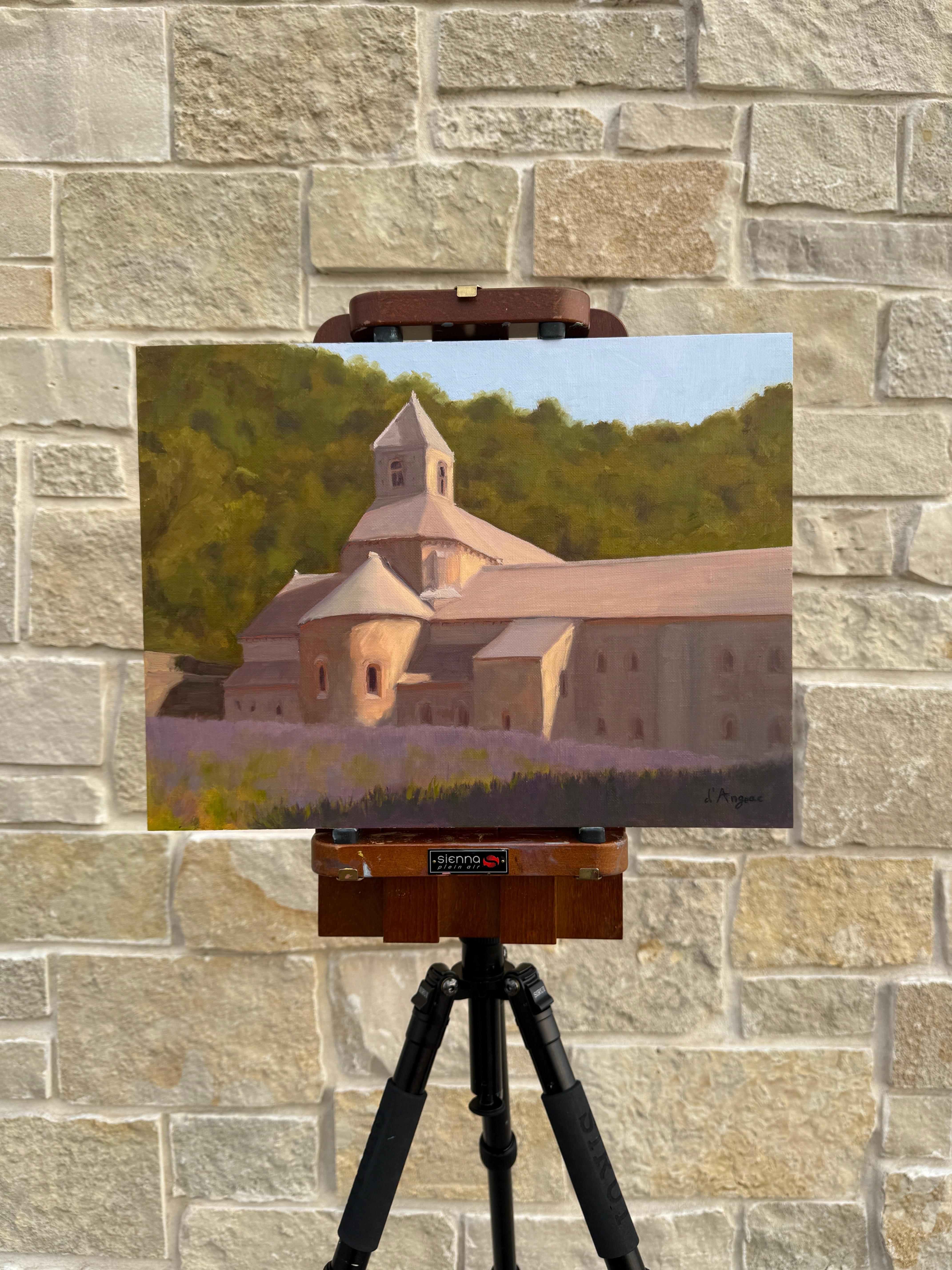 Die Abtei, Ölgemälde (Impressionismus), Painting, von Karen d’Angeac Mihm
