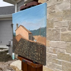 The Rooftops of Corfu, Ölgemälde
