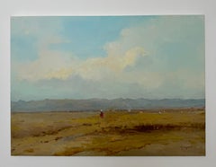 Autumn Valley, Landscape, Original oil Painting, One of a Kind