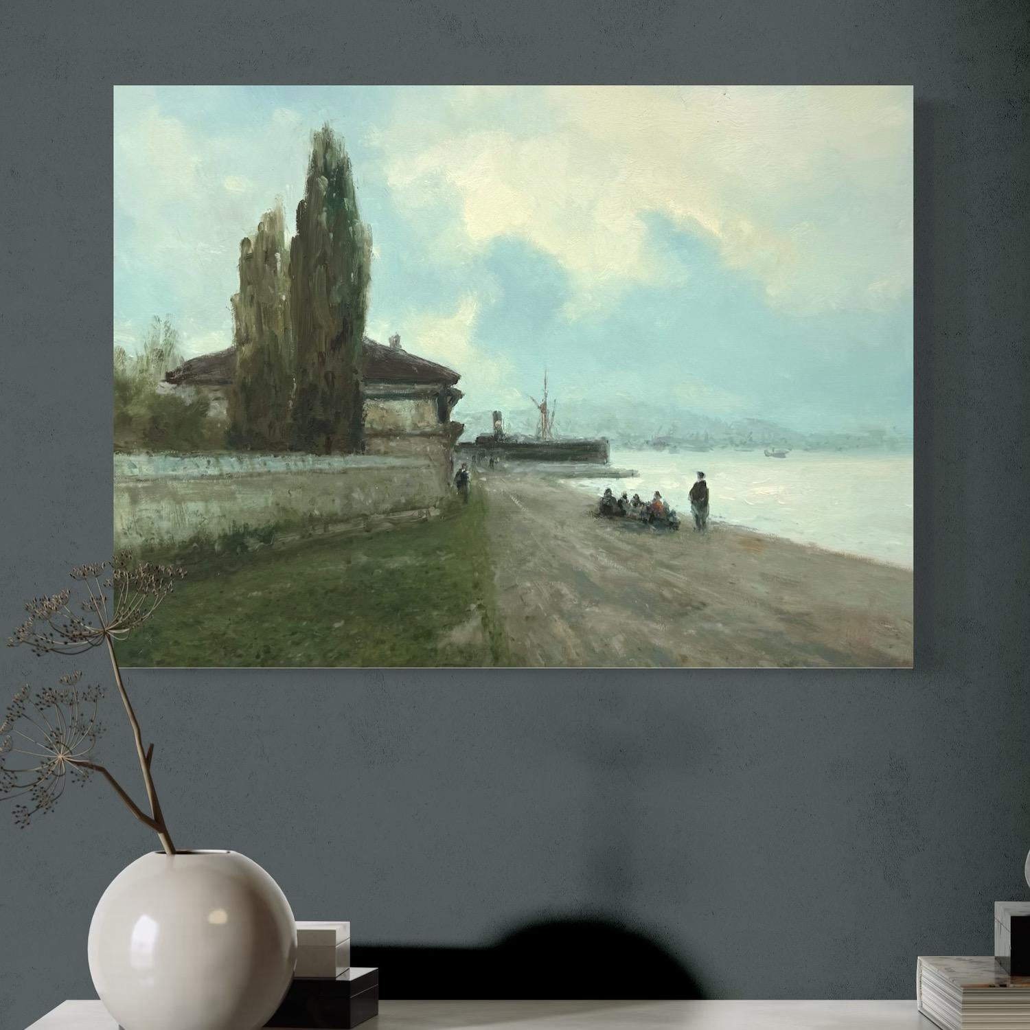 Künstlerin: Karen Darbinyan
Werk: Original Ölgemälde, Handgemachtes Kunstwerk, Unikat
Medium: Öl auf Leinen,
Jahr: 2025
Stil: Impressionismus
Titel: Boote
Größe: 15,5