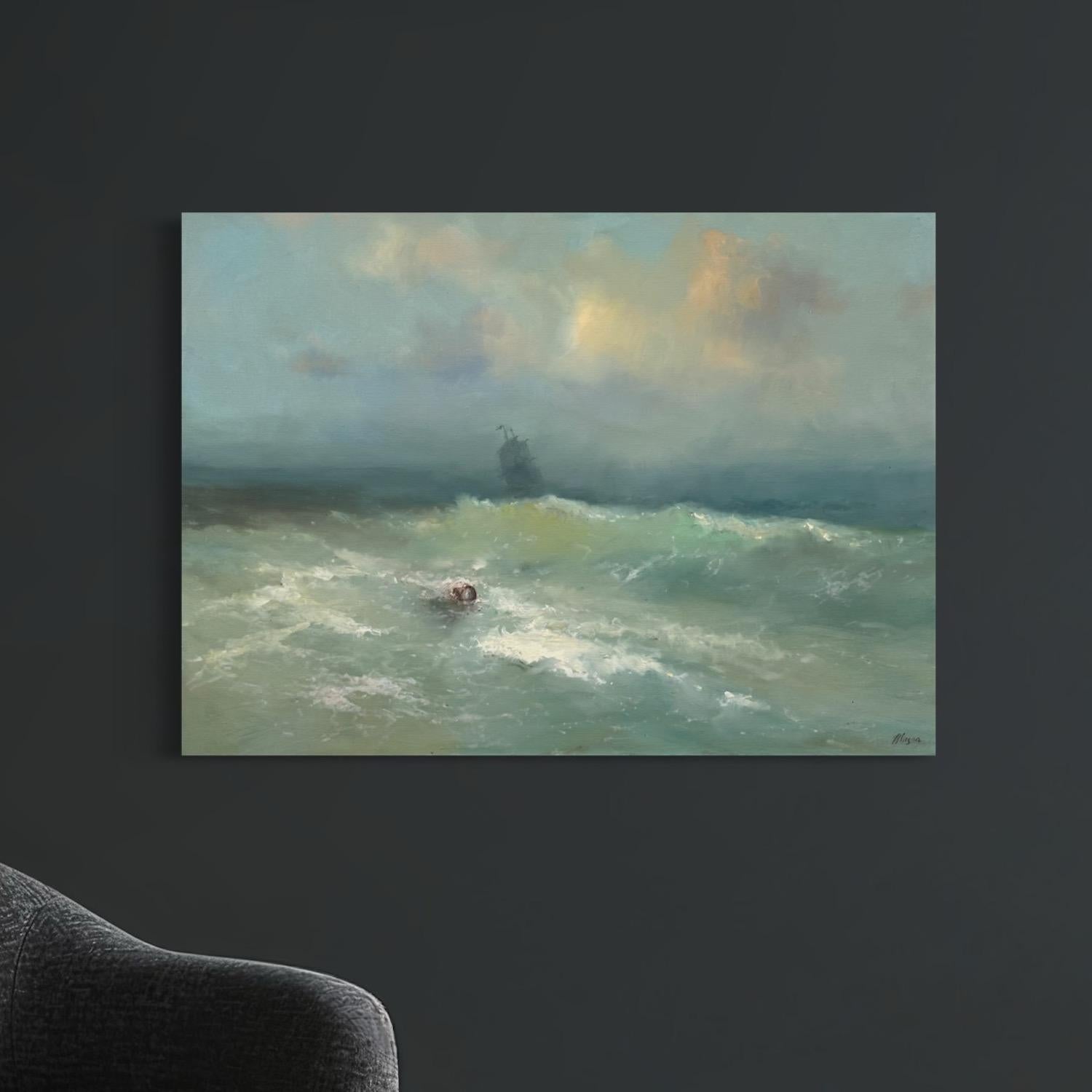 Artist: Karen Darbinyan
Medium: Oil on Linen,
Year: 2025
Style: Impressionism
Title: Breath of the Ocean
Size: 28.5
