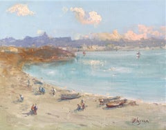 Coastal, Original oil Painting, Framed
