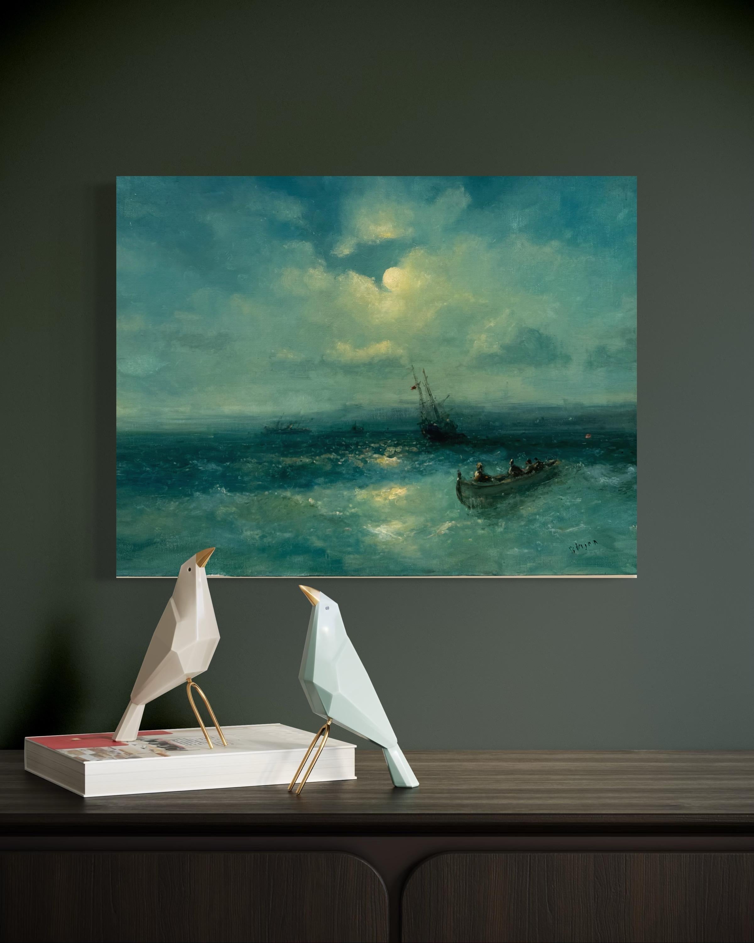 Künstlerin: Karen Darbinyan
Werk: Original Ölgemälde, Handgemachtes Kunstwerk, Unikat
Medium: Öl auf Leinen,
Jahr: 2025
Stil: Impressionismus
Titel: Mondschein
Größe: 17,5
