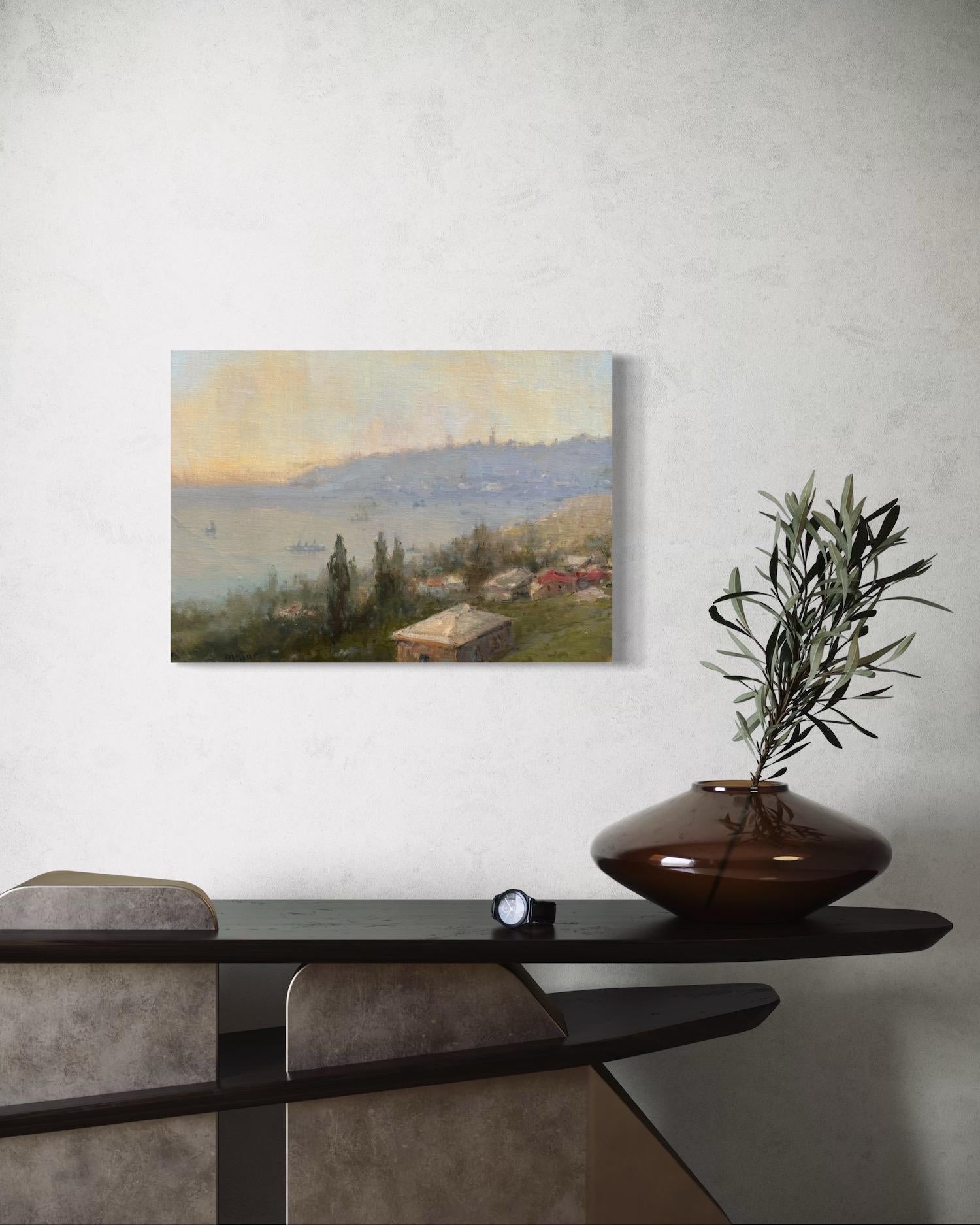 Artist: Karen Darbinyan
Work: Original Oil Painting, Handmade Artwork, One of a Kind
Medium: Oil on Linen,
Year: 2025
Style: Impressionism
Title: Port of Silence
Size: 15.5
