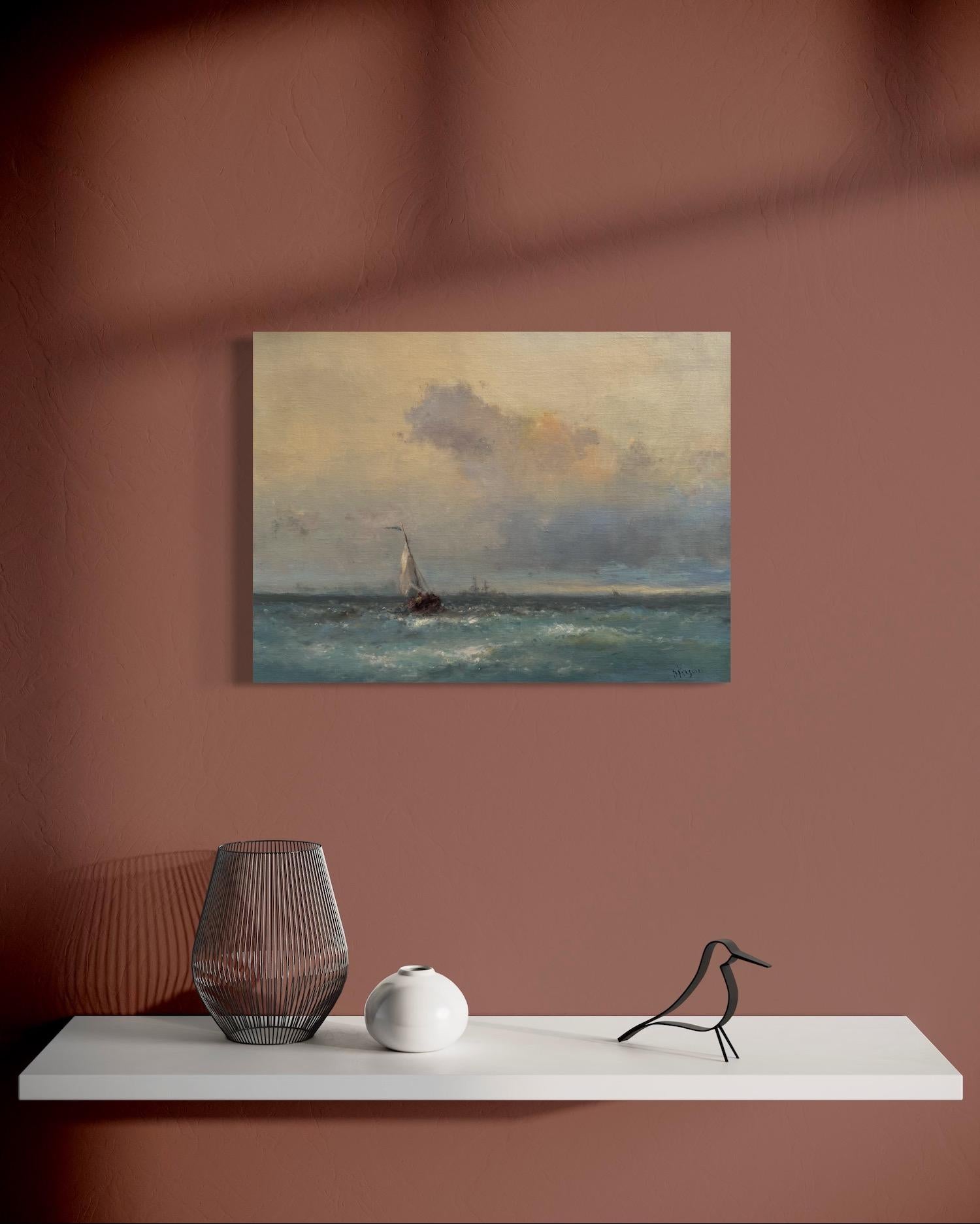 Artist: Karen Darbinyan
Work: Original Oil Painting, Handmade Artwork, One of a Kind
Medium: Oil on Linen,
Year: 2025
Style: Impressionism
Title: Sail Boat
Size: 17.5