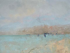 Seascape Coastal Original Oil Painting on Linen,  Ready to Hang