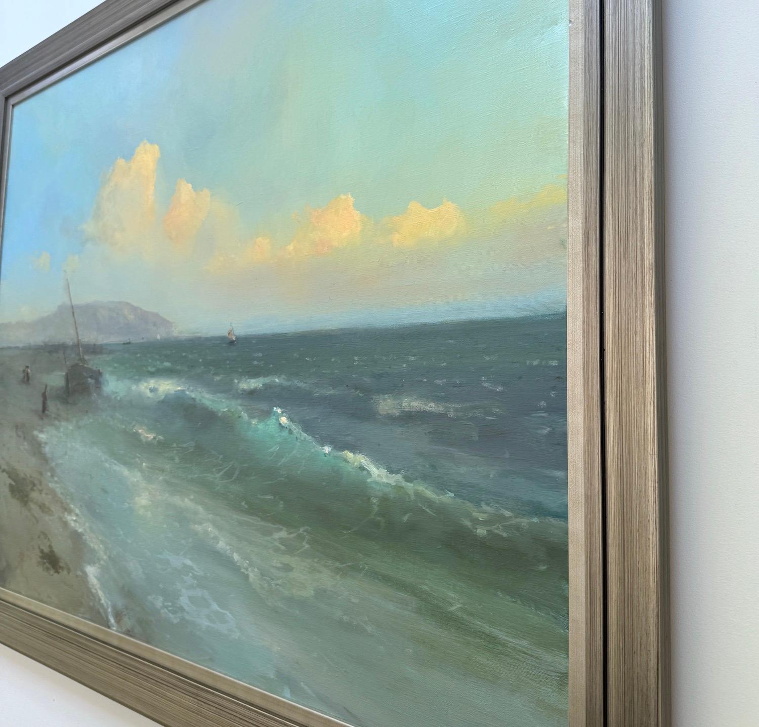 Artist: Karen Darbinyan
Work: Original Oil Painting, Handmade Artwork, One of a Kind
Medium: Oil on Linen,
Year: 2025
Style: Impressionism
Title: Seashore
Size: 29