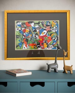 Art Show Abstract Contemporary Art Avant- Garde Original Oil Painting