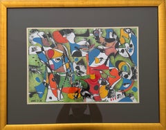 Art Show Abstract Contemporary Art Avant- Garde Original Oil Painting