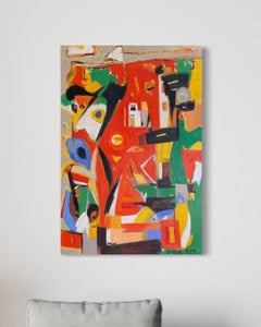 Important small things Contemporary Art Avant- Garde Original Oil Painting