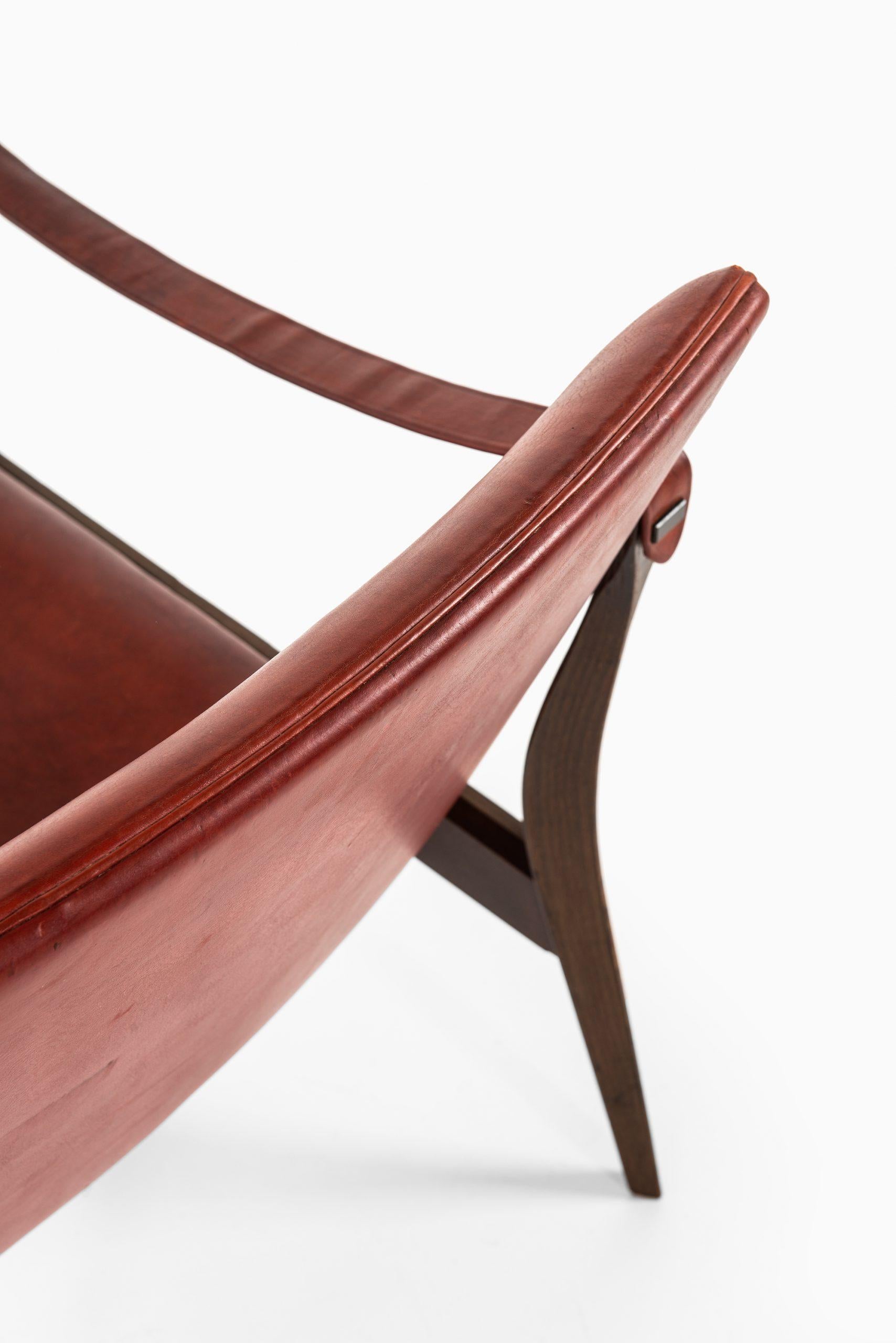 Karen & Ebbe Clemmensen Easy Chair Hergestellt von Fritz Hansen in Dänemark im Angebot 3