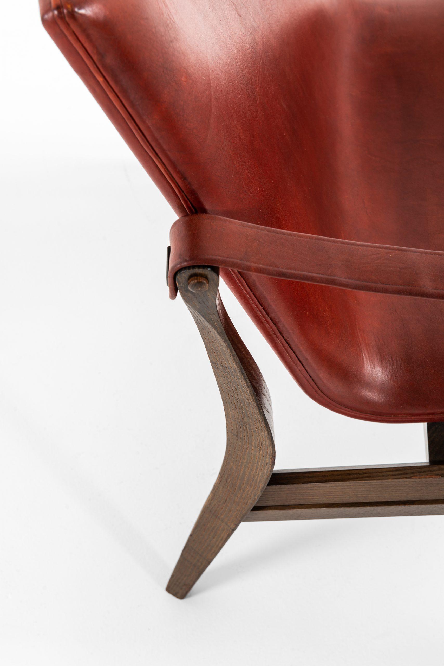 Karen & Ebbe Clemmensen Easy Chair Hergestellt von Fritz Hansen in Dänemark (Skandinavische Moderne) im Angebot