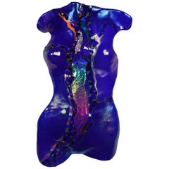 Karen Ehart Art Glass Wall Sculpture, 21st Century