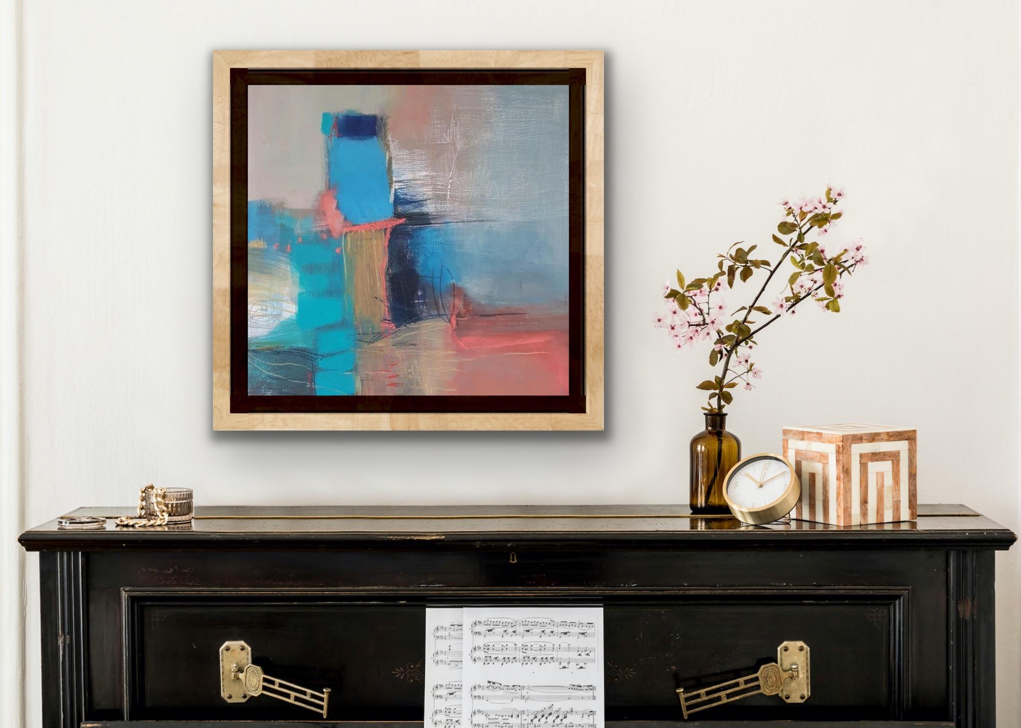 Out with the Old di Karen Fitzpatrick, Pittura astratta, Arte del paesaggio - Painting Astratto di Karen Fitzpatrick 