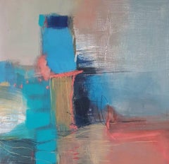 Out with the Old di Karen Fitzpatrick, Pittura astratta, Arte del paesaggio
