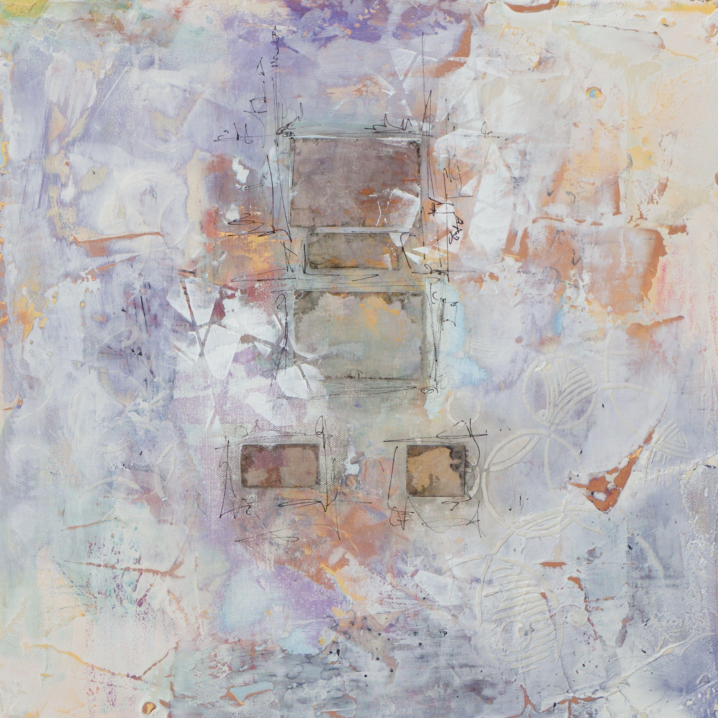 Relic Of The Past III, Mixed Media on Canvas - Mixed Media Art by Karen Hale