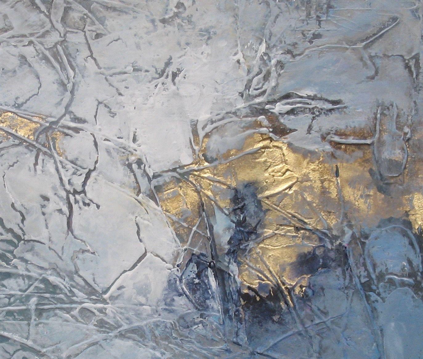 Blue Reprise, Painting, Acrylic on Canvas 1