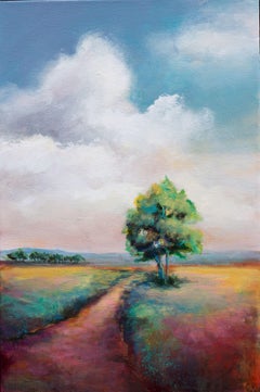 Down The Lane, Gemälde, Acryl auf Leinwand