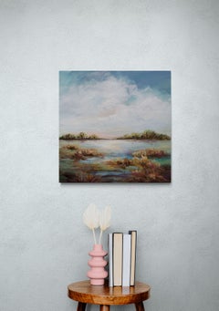 Left The City Behind II, peinture, acrylique sur toile