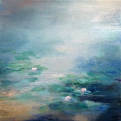 "Lily Pads", Painting, Acrylic on Canvas