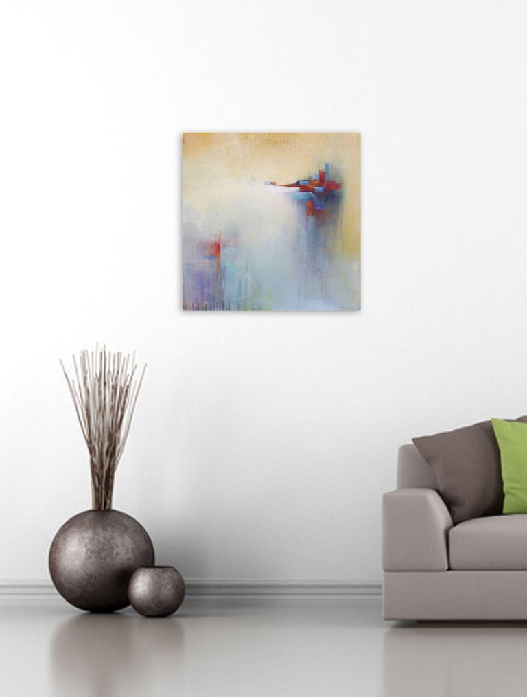 Karen Hale "Measured", Painting, Acrylic on Canvas For Sale at 1stDibs
