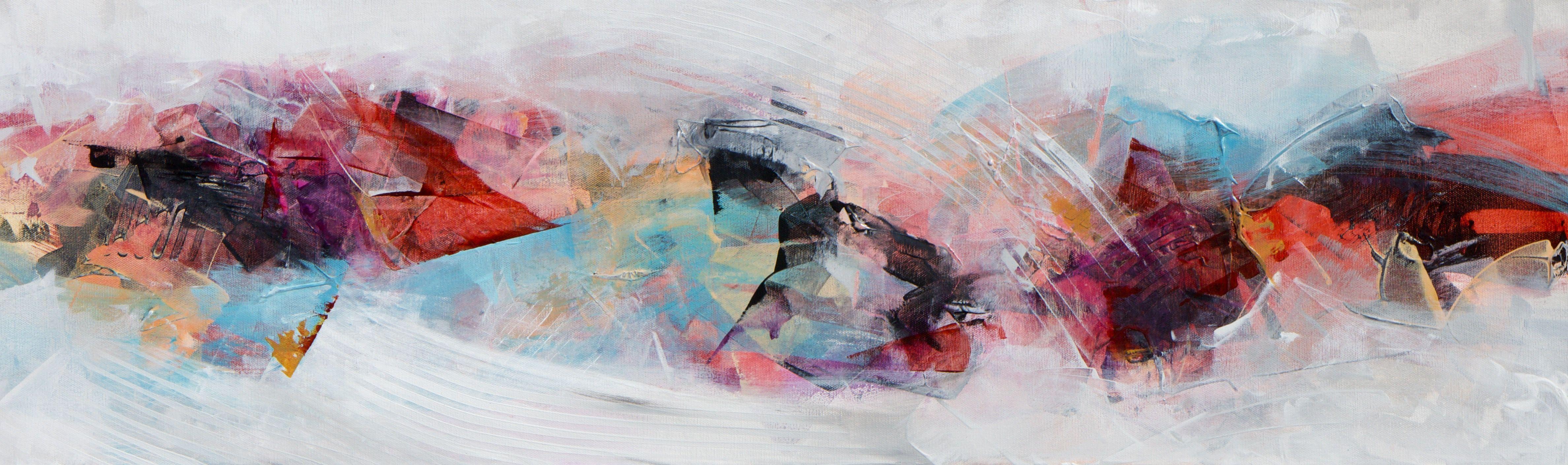 Spanndauer, Gemälde, Acryl auf Leinwand – Painting von Karen Hale
