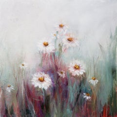 Wildblumen #2, Gemälde, Acryl auf Leinwand