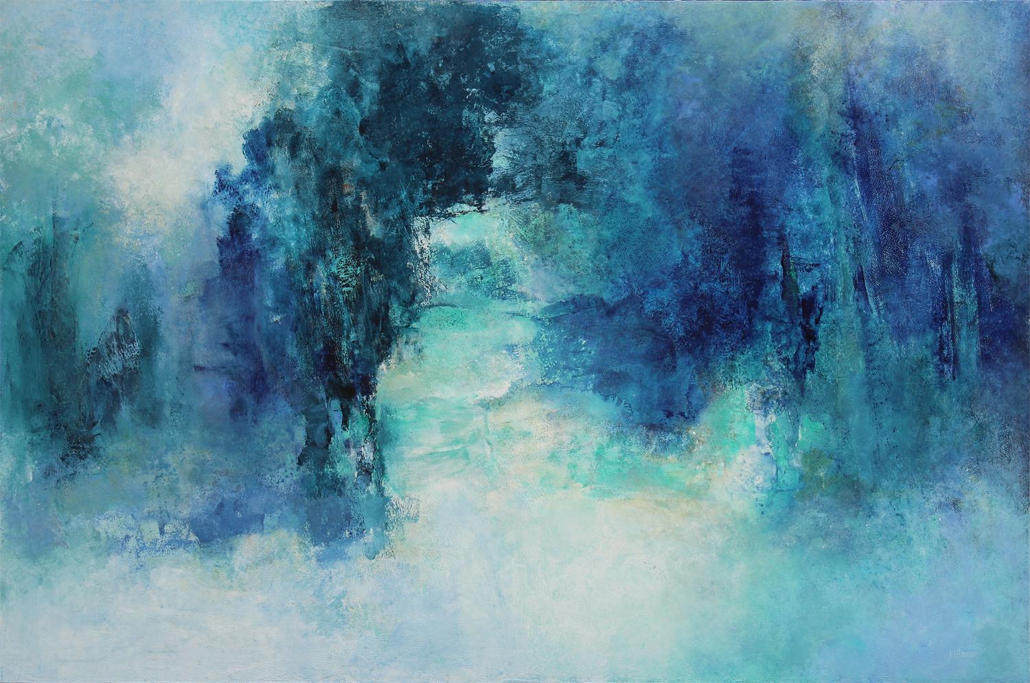 Abstract Painting di Karen Hansen - A Space, uno spazio senza tempo