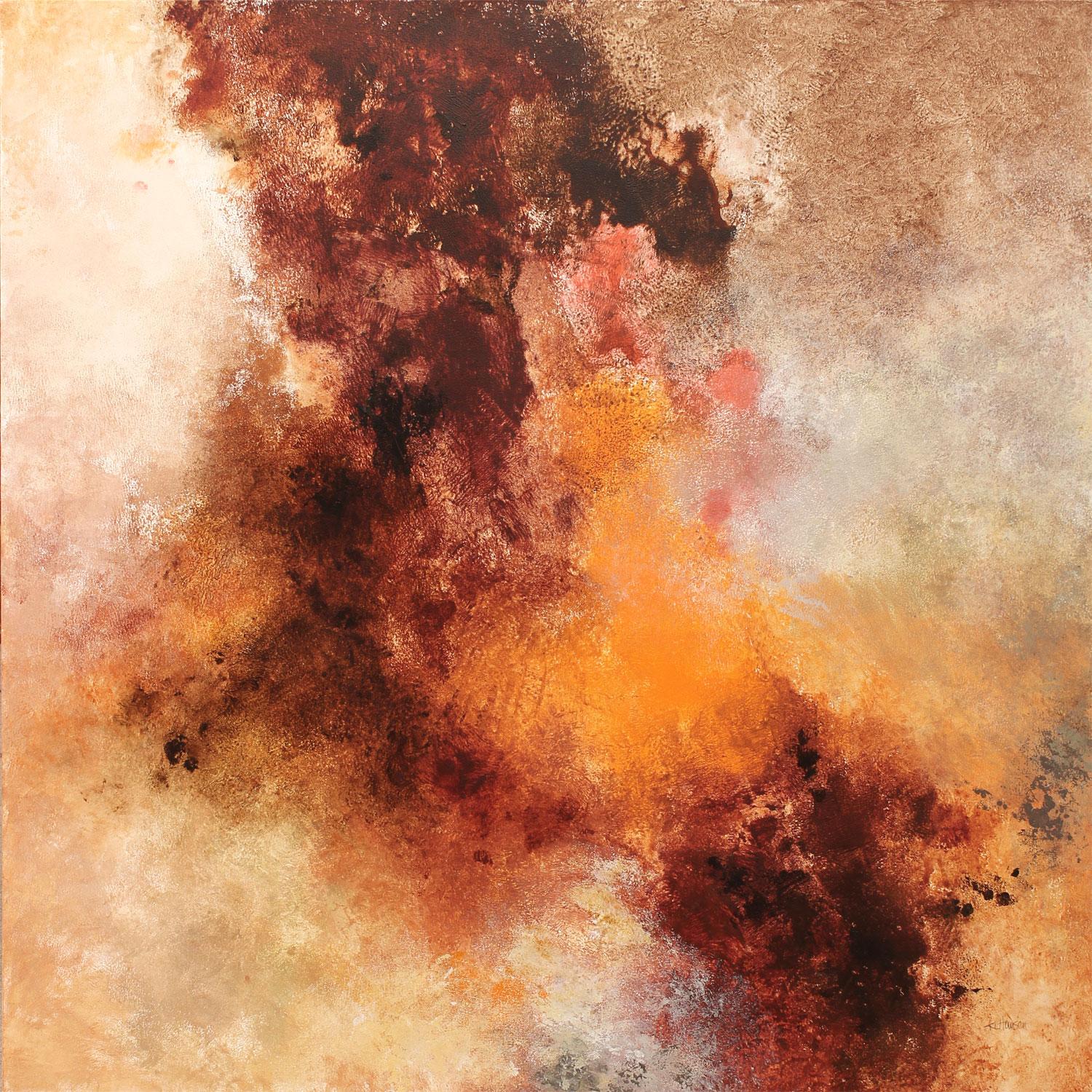 Abstract Painting di Karen Hansen - Tra il passato e il presente
