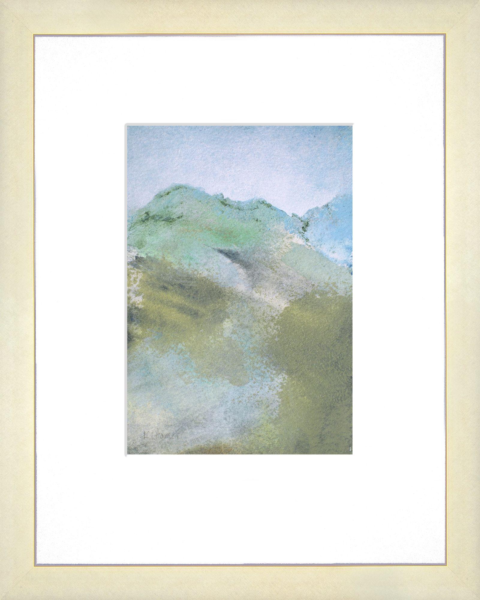 Camino, Malerei, Acryl auf Aquarellpapier (Impressionismus), Painting, von Karen Hansen