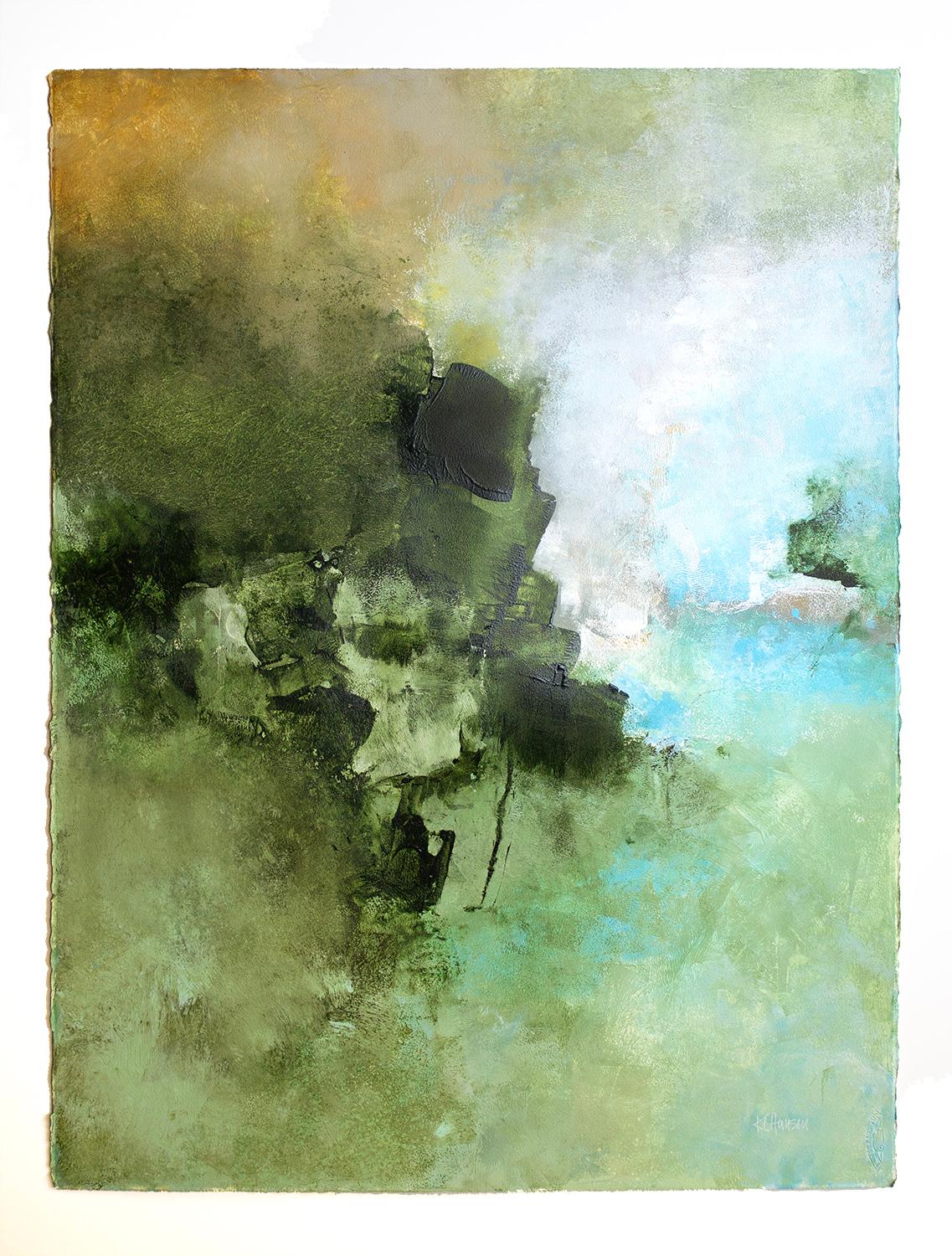 Cerere, Pittura astratta - Painting di Karen Hansen